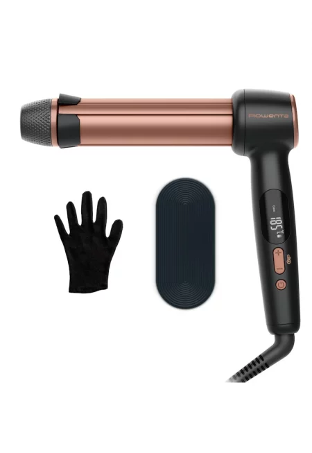 Маша за коса  Twist Curl  - 75W - 4 температурни настройки 150 - 210°C - регулируема на 3 диаметъра 27 - 32 - 38 мм - керамично покритие - уникална L-образна ...