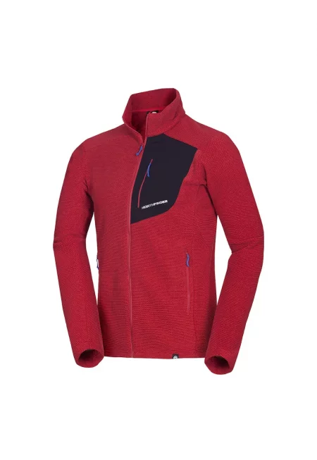 Мъжка меланж поларена блуза Trugberg