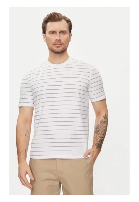 Мъжка тениска -  812225 - Бяла - Памук