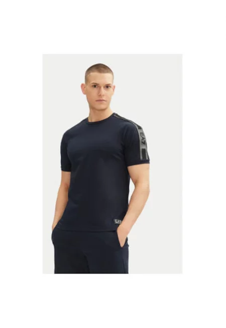 Мъжка тениска  Emporio Armani - 7M000138 AF10375 - Памук - Тъмносин - Тъмносин