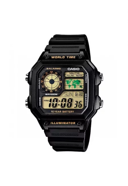 Мъжки часовник  Collection AE AE-1200WH-1BVDF - Дигитален