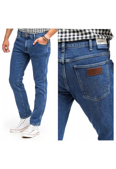 Мъжки дънки -  41140-92 - Larston - Памук - Дълги - Мъжки - Slim fit - W36-L32 US - Сини