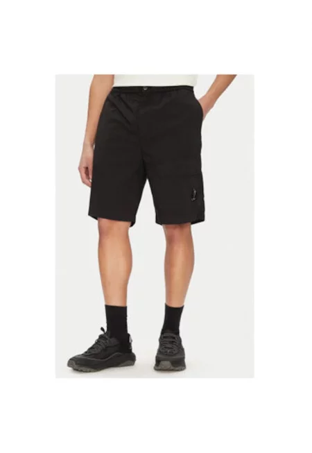 Мъжки къси панталони CP Company - 18CMBE172A006439G - Памук/Полиамид - Черни - Черен