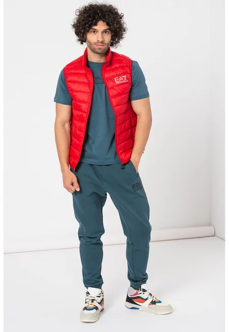 Олекотен пухен елек с цип