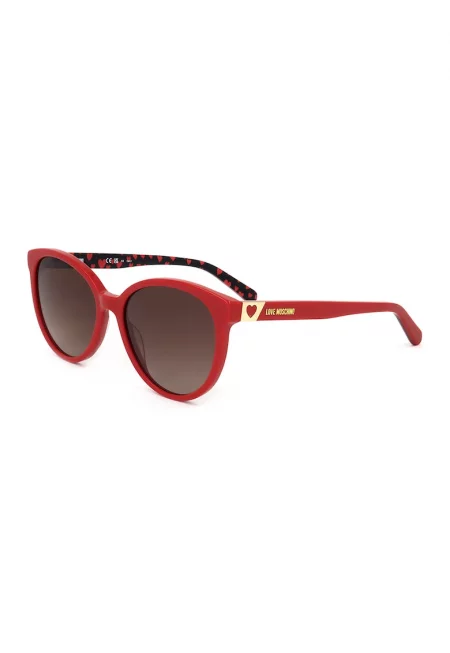 Овални слънчеви очила - Червен