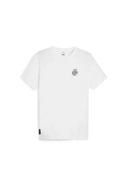 Памучна тениска с овално деколте