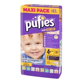 ПЕЛЕНИ ПУФИС АРТ N4+ МАКСИ+ Х 52 БР.