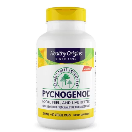 Пикногенол Pycnogenol® – Екстракт от кора на френски морски бор, 150 mg, 60 растителни капсули