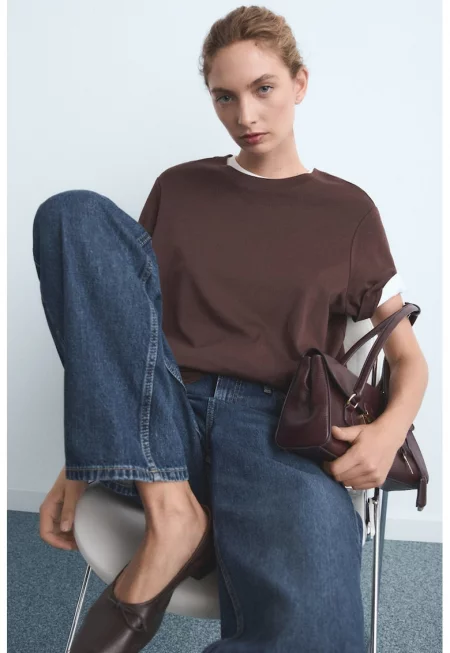 Прави дънки Miami с миди талия