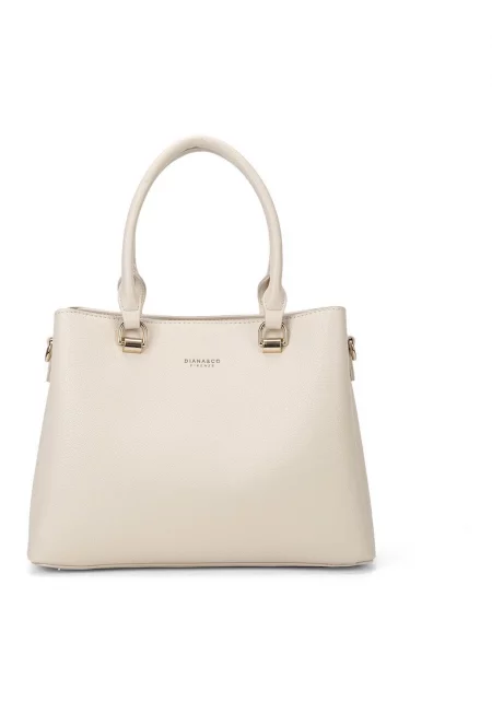 Шопинг чанта от еко кожа - Бежов