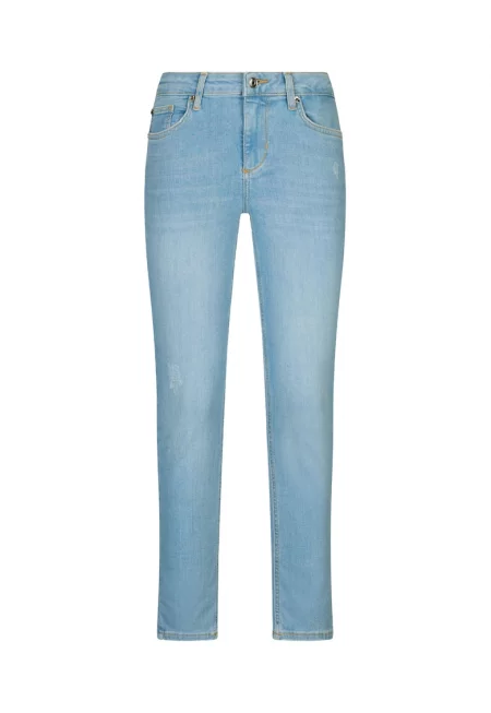 Скини дънки 218079 - Светлосин