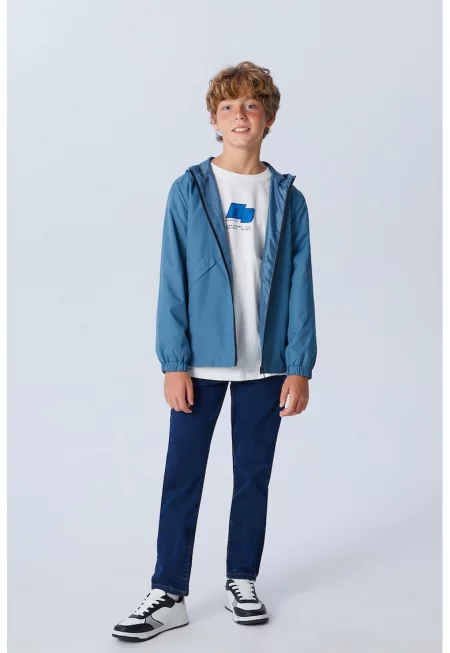 Слим дънки с регулируема талия