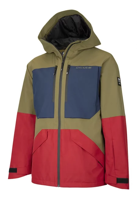 Сноуборд яке с цветен блок