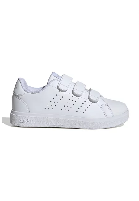 Спортни обувки Advantage Base 2.0 от еко кожа с велкро - Бял