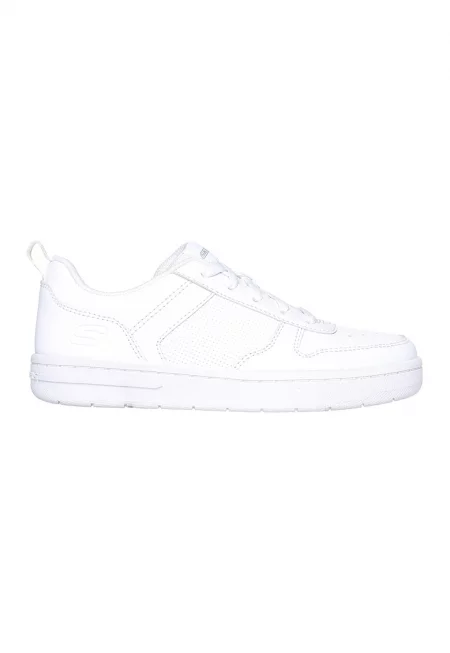 Спортни обувки от еко кожа с Smooth Street - Бял