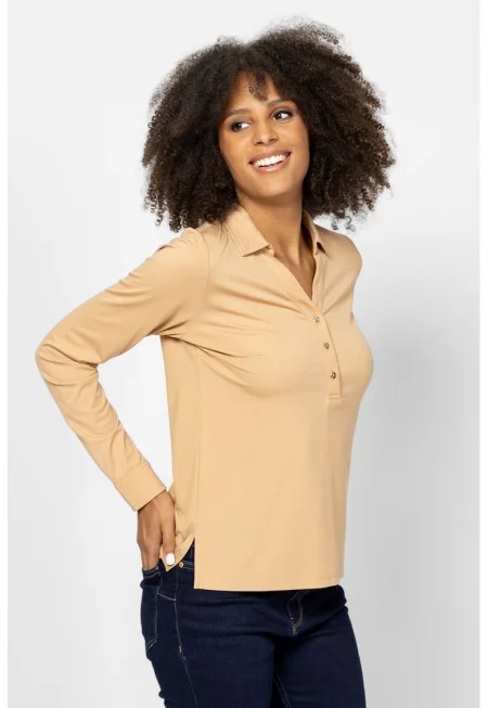 Стандартна риза с дълги ръкави