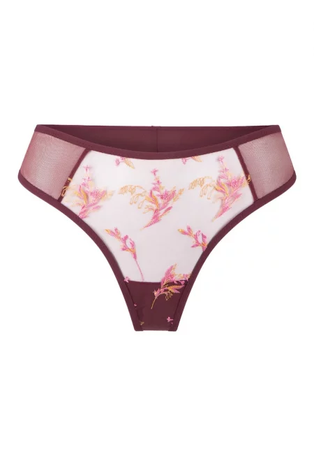 Танга с мрежаест панел