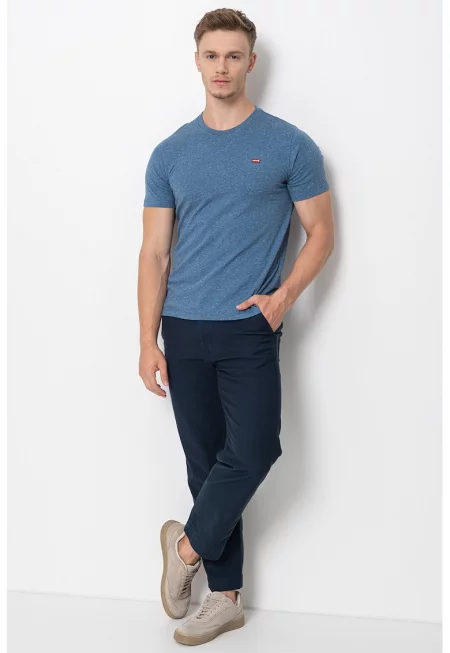 Тениска с овално деколте