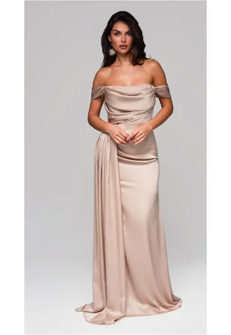 Вечерна рокля Макси  LA-OM-DLR188