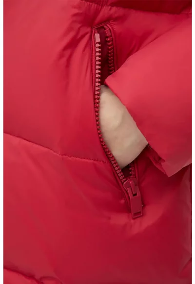 Зимно пухено яке с качулка