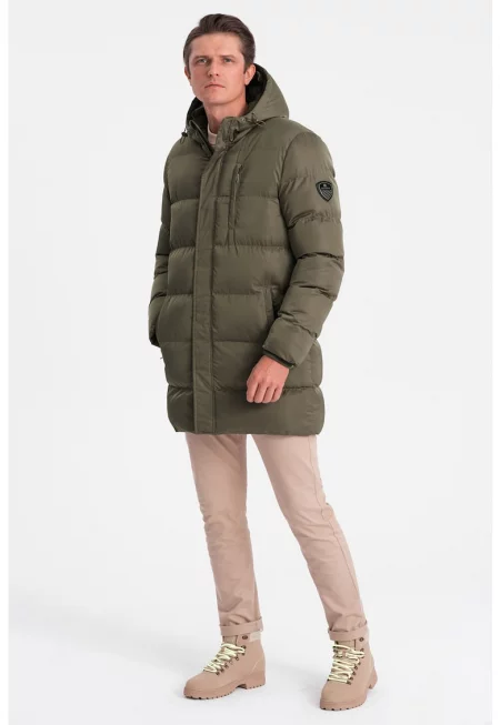 Зимно яке с качулка и вата