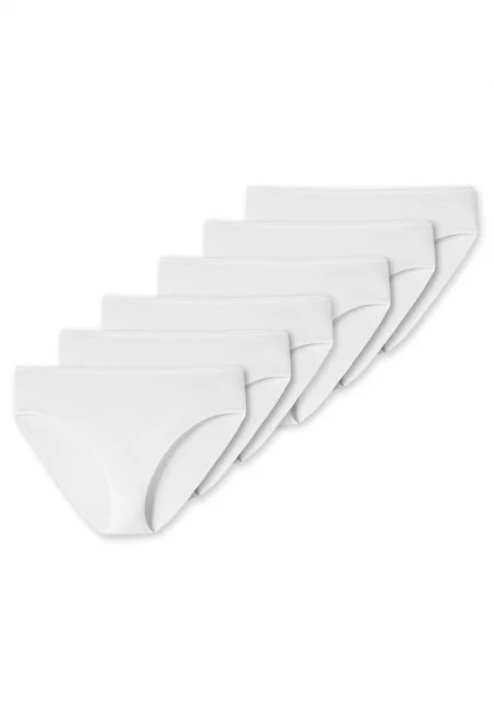 Бикини - 6 чифта - Бял