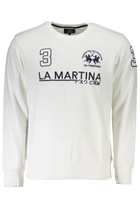 Bluza sport cu imprimeu logo  Бял