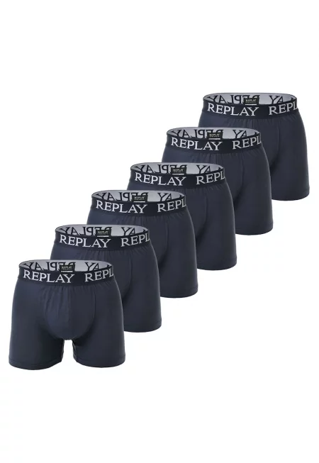 Боксерки слим- 6 чифта - Тъмносин