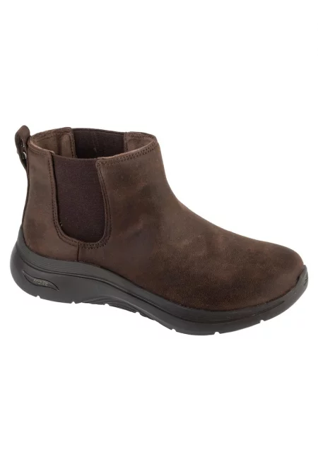 Ботуши Челси -  Go Walk Arch Fit 2.0 Boot - Classic Charm 144550 - Кафяв
