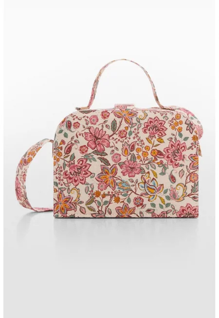 Чанта Lulu с флорален десен