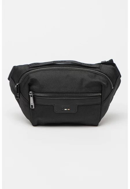 Чанта за кръста с лого - Черен