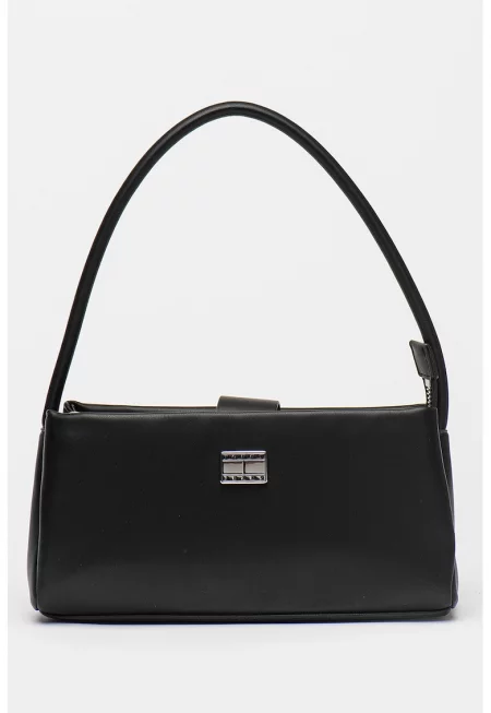 Чанта за рамо American Cool с лого - Черен