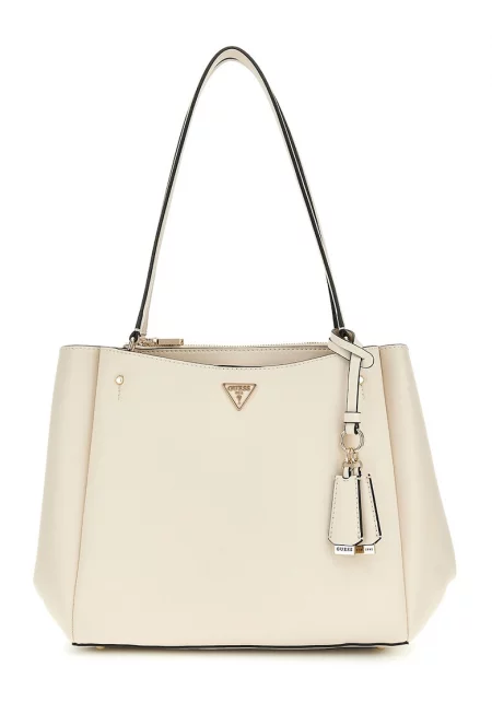 Чанта за рамо от еко кожа и метално лого