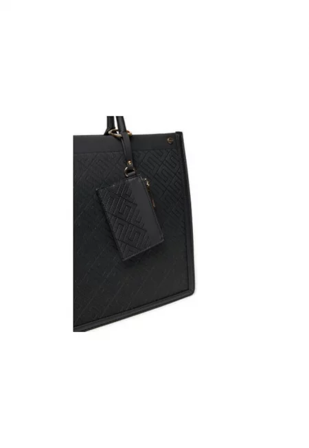 Дамска чанта  304833861 - Екокожа - Черна