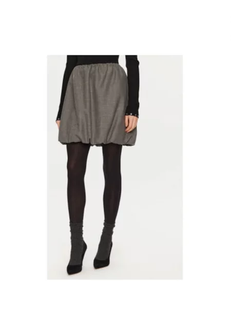 Дамска пола -  304550393 - Вълна - Сива - Сив