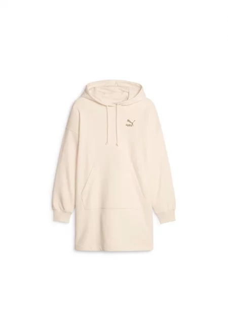 Дамска рокля  Classics Hooded 28772 - Бежова - Бежов