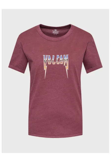 Дамска тениска -  302707584 - Памук - Бордо