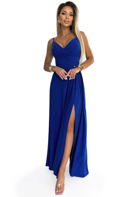 Дамска вечерна рокля Chiara - Син