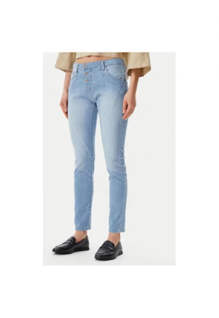 Дамски дънки - Моля - 305299482 - Памук - Син - Син