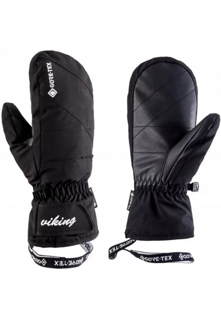 Дамски ръкавици -  Полиестер - Черни - 5