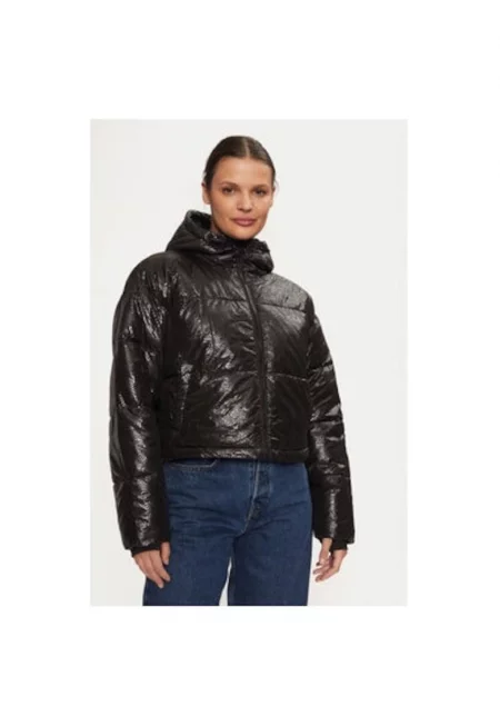 Дамско яке -  304906510 - Полиестер - Черно