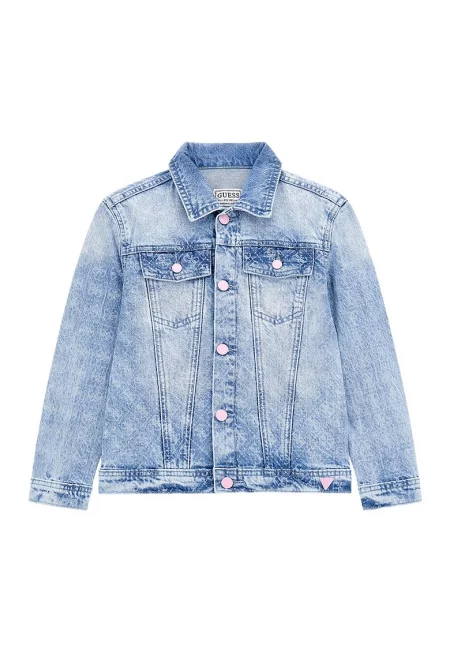 Дънково яке с десен