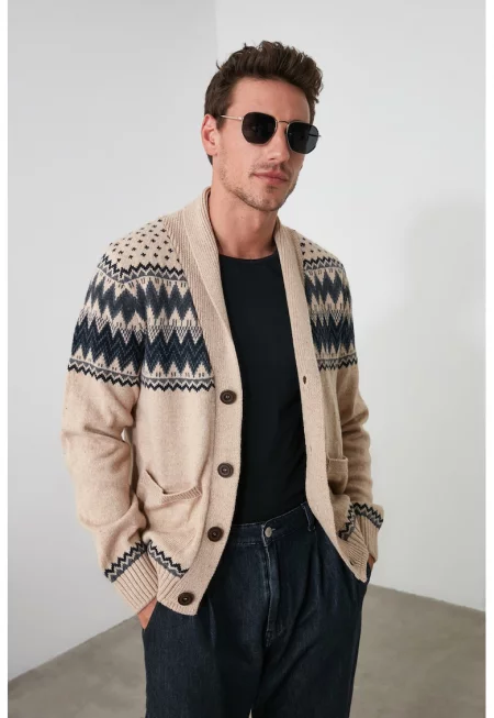 Десенирана жилетка Fair Isle