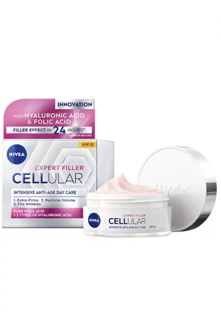 Дневен крем против бръчки  Cellular Expert Filler FPS30 - 50 мл