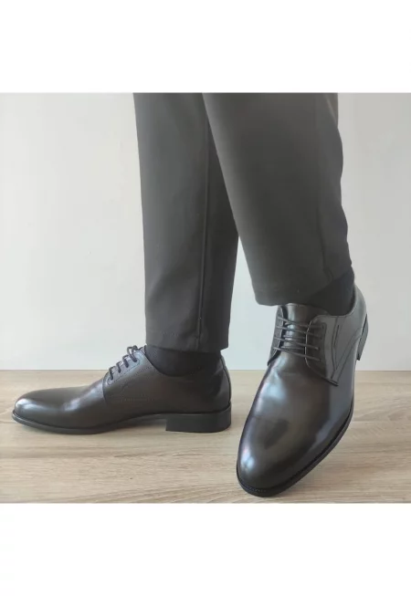 Елегантни мъжки обувки  2768-1 Black - черни