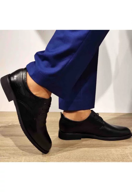 Елегантни Мъжки Обувки  Wm801 Черни - Черни - Черен