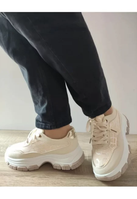 Ежедневни дамски обувки  Wsc250722-7 Бежови