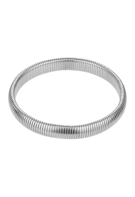 Гривна Marlee от неръждаема стомана - Сребрист