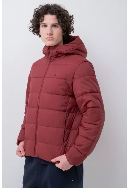 Капитонирано зимно яке с джобове