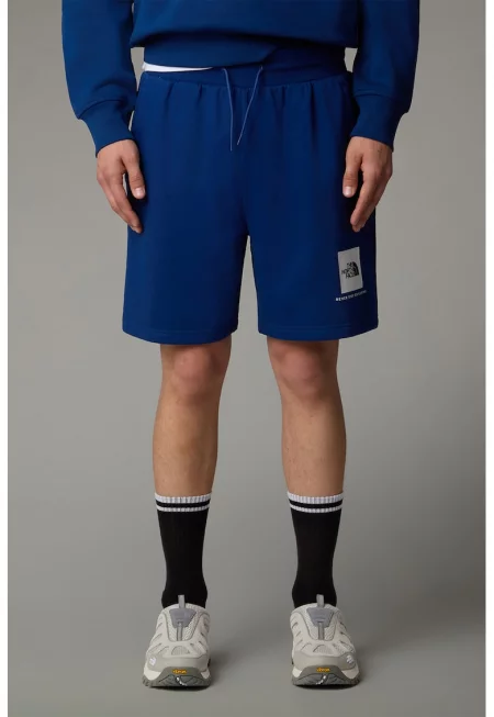 Къс панталон с връзка и лого